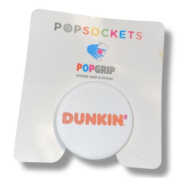 PopSockets Dunkin Popgrip Cell Phone Grip & Stand Donuts Accessory Holder Mount - Picture 3 of 7